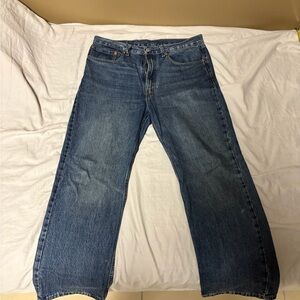 Levi's 565 Relaxed Fit Blue Jeans for Men